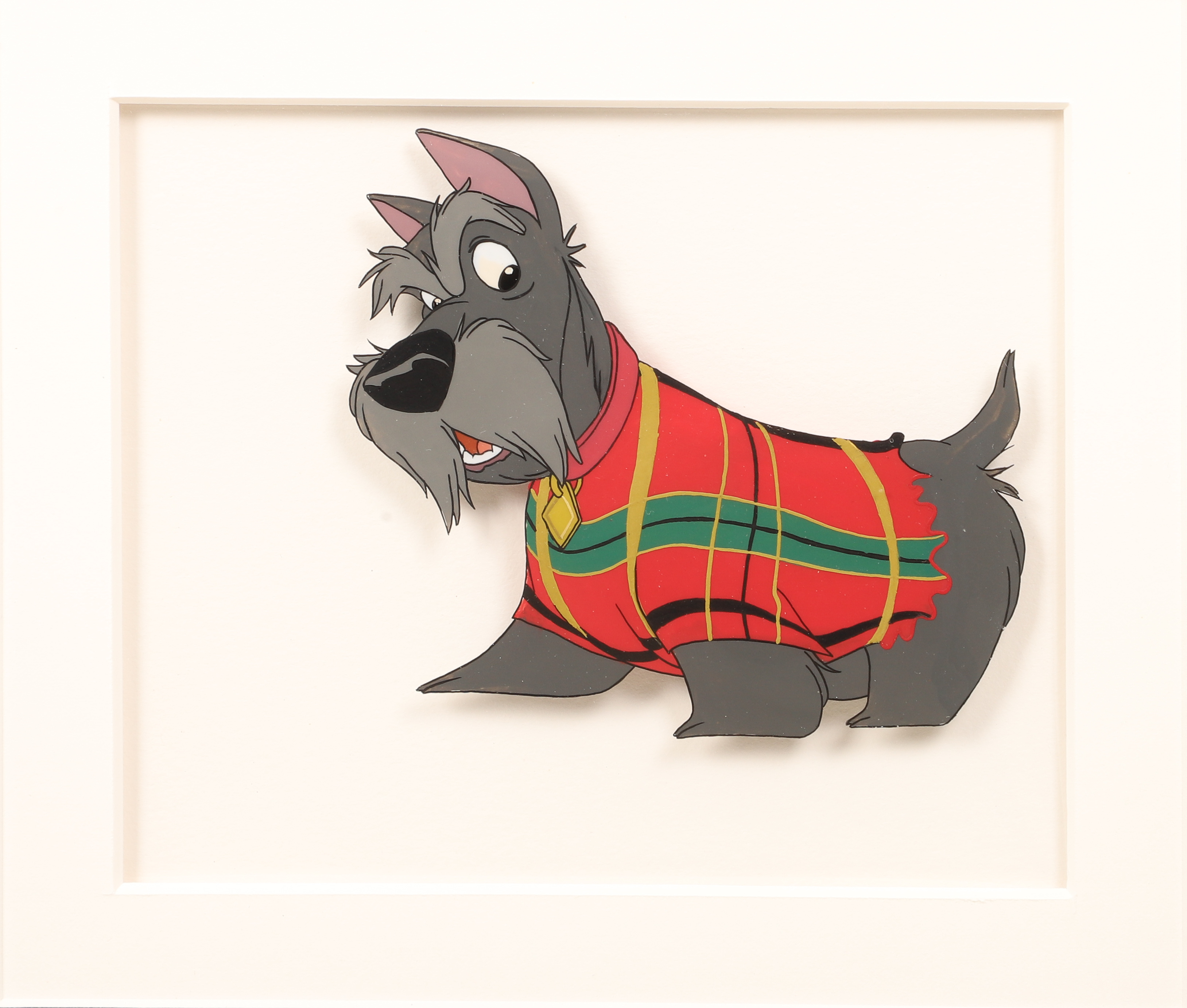 Lady and the Tramp production cel