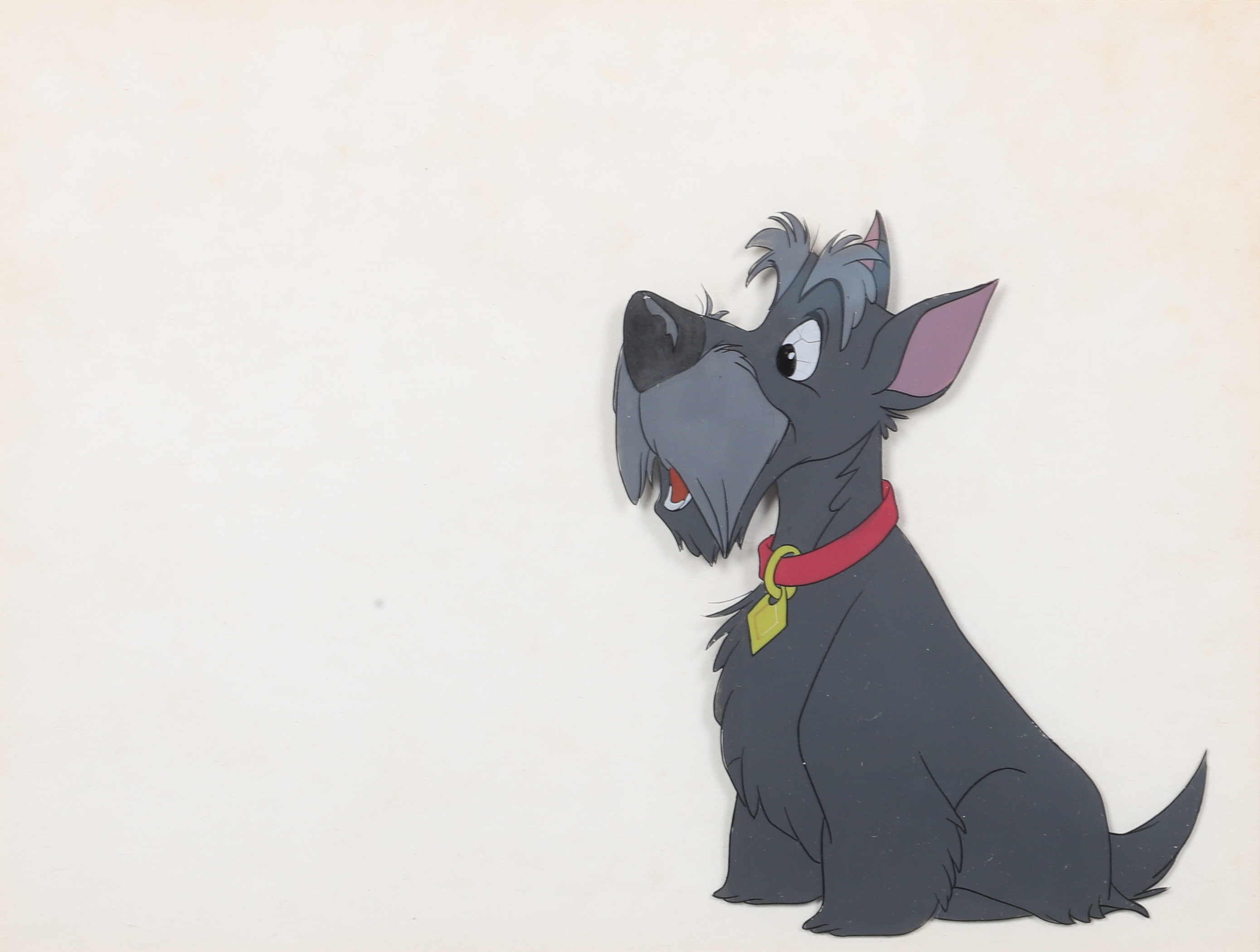 Lady and the Tramp production cel