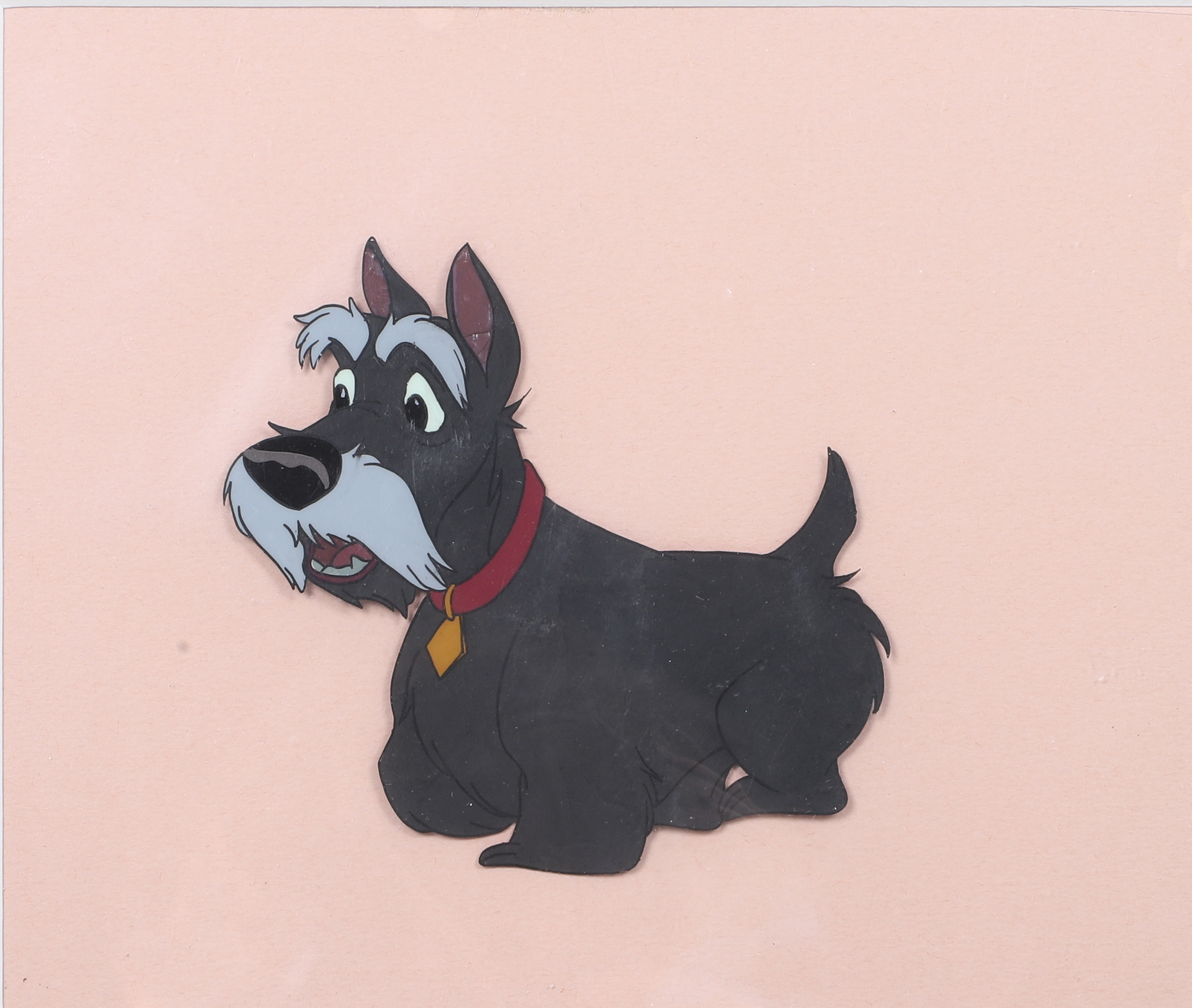 Lady and the Tramp production cel