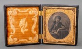 LADY DAGUERREOTYPE MANNER WITH