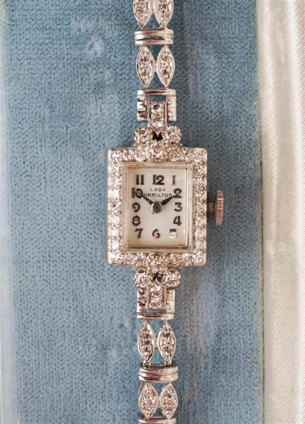 LADY HAMILTON 14-KARAT WHITE-GOLD
