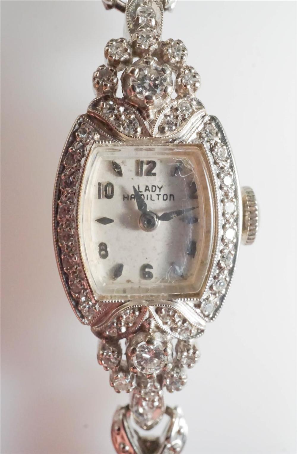 LADY HAMILTON 14-KARAT WHITE-GOLD