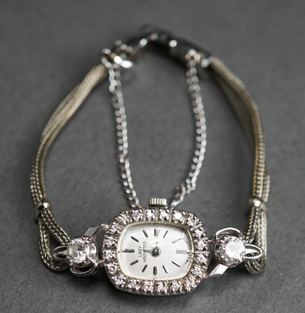 LADY HAMILTON 14-KARAT WHITE-GOLD