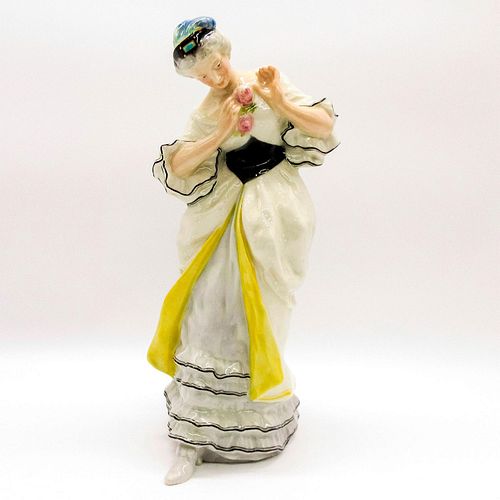 LADY WITH ROSE HN48A - ROYAL