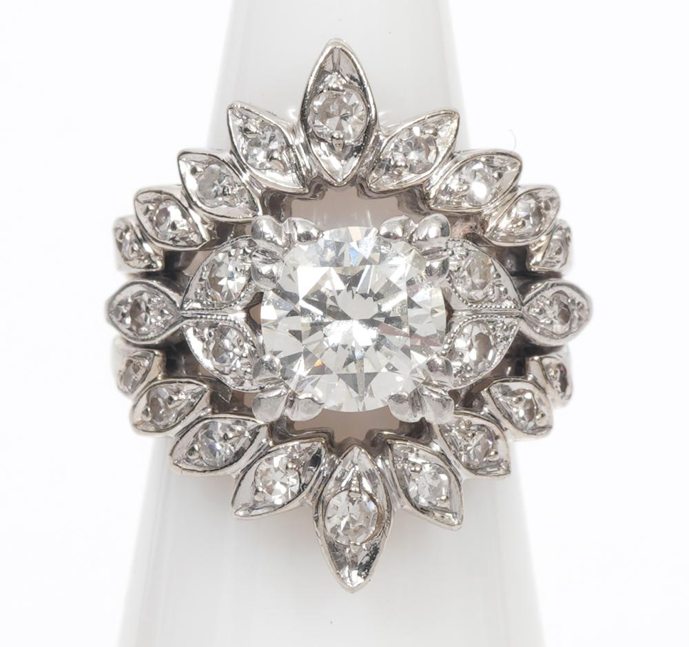 LADY'S 1.25 CT DIAMOND & 14K