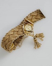 LADY'S 14-KARAT YELLOW-GOLD AN