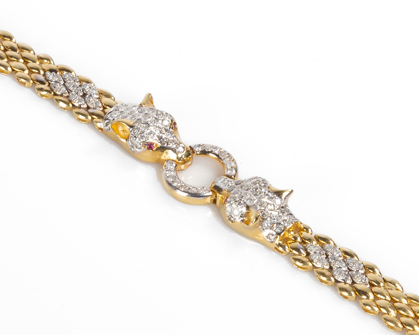 LADY'S 14K GOLD AND DIAMOND &