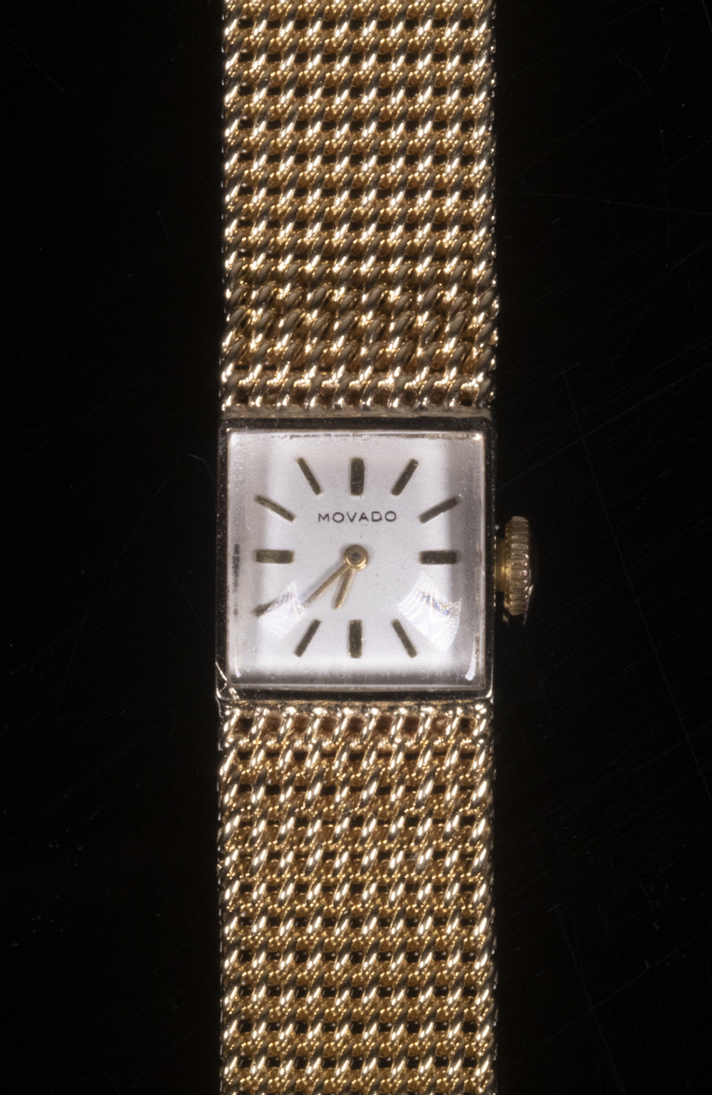LADY'S 14K GOLD MOVADO WRISTWATCH