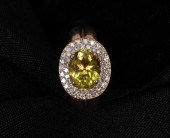 LADY'S 14K ROSE GOLD DIAMOND &