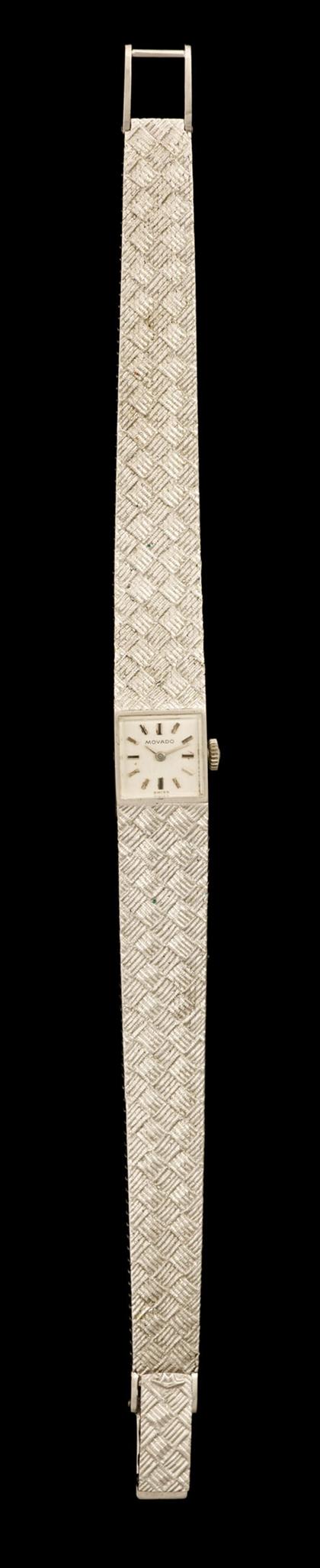 Lady's 18 karat white gold