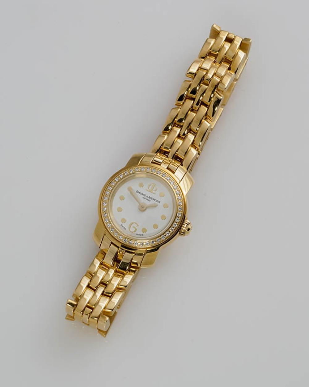 LADY'S 18-KARAT YELLOW-GOLD AND
