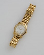 LADY'S 18-KARAT YELLOW-GOLD AN