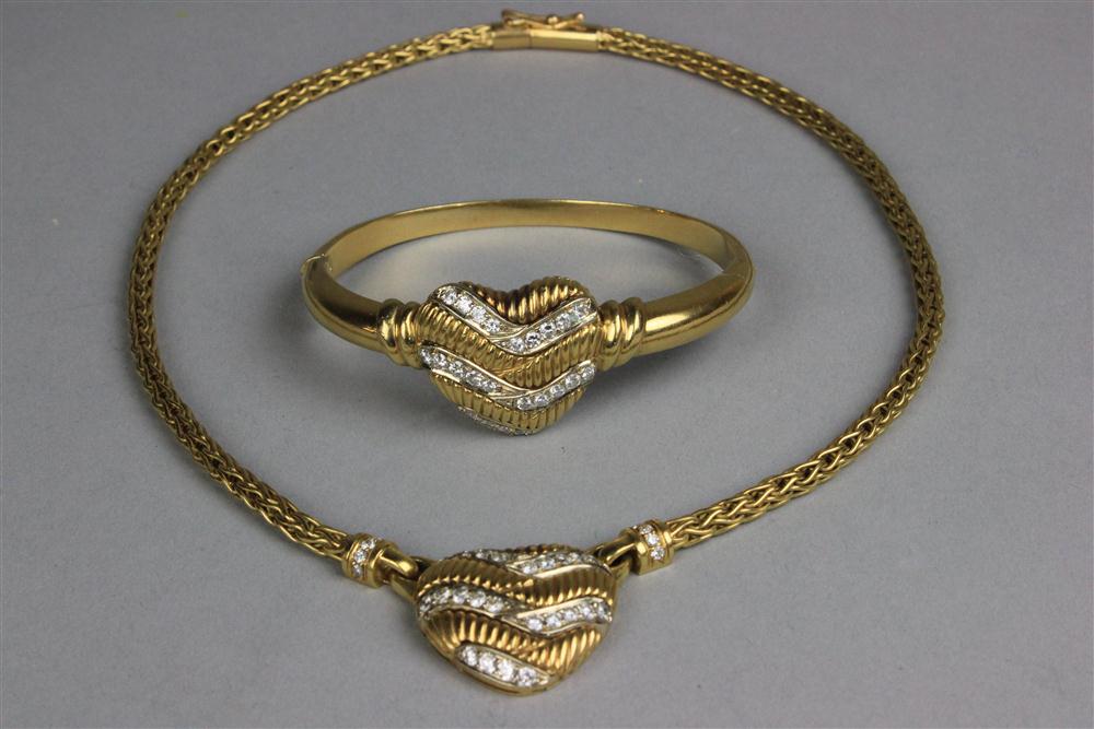 LADY'S 18K YELLOW GOLD AND