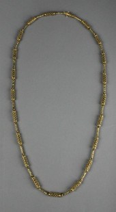 LADY'S 18K YELLOW GOLD LINK NE