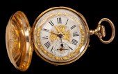 Lady's 18KT Gold Pocket Watch