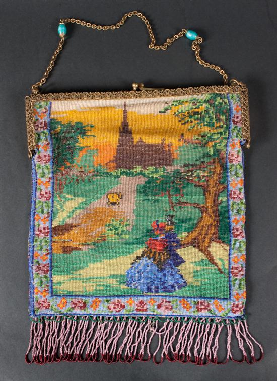 Lady's beaded purse late 19th