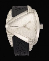 Lady's contemporary steel and