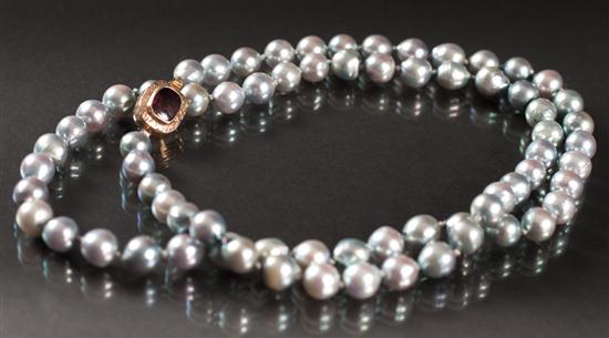 Lady's cultured Baroque pearl