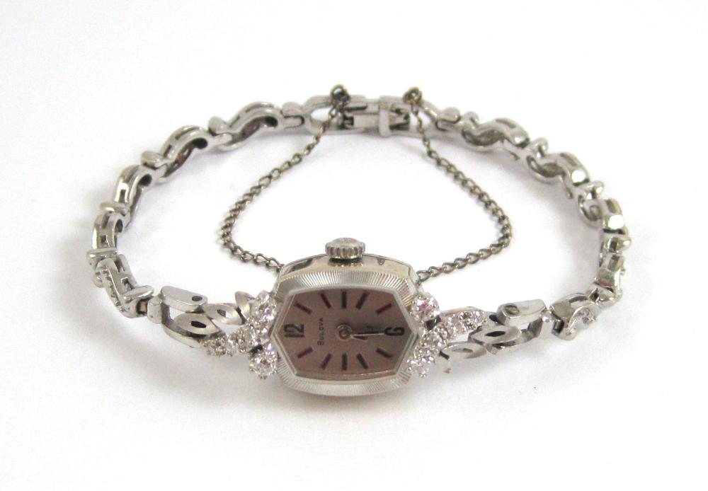 LADY'S DIAMOND AND FOURTEEN KARAT
