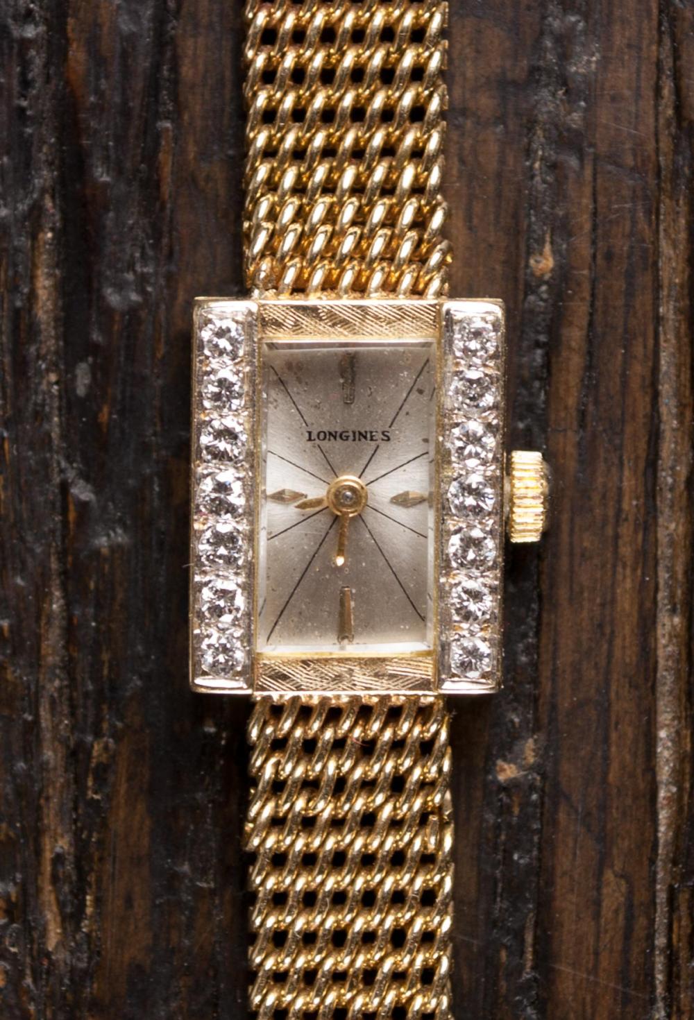 LADY'S DIAMOND AND FOURTEEN KARAT