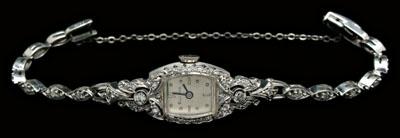 Lady's diamond Bulova wristwatch,