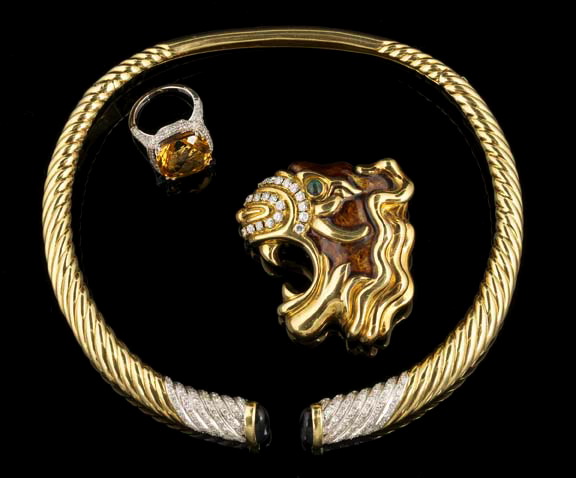 Lady's Eighteen-Karat White Gold
