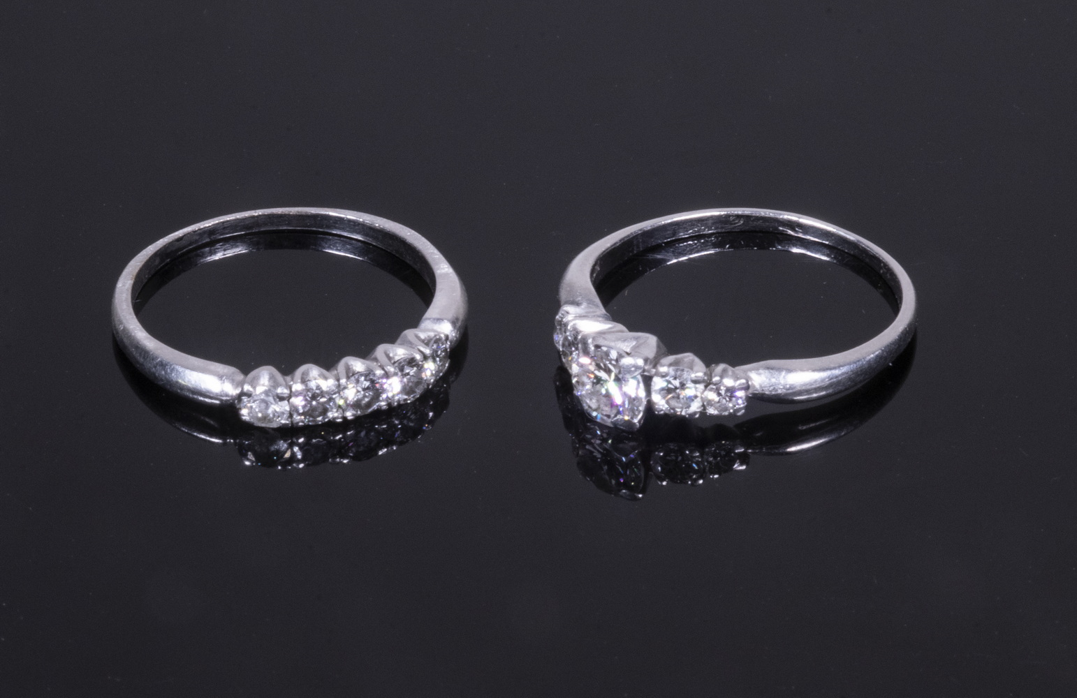 LADY'S ENGAGEMENT & WEDDING RING