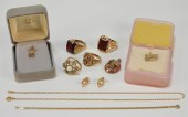LADY'S ESTATE 10K & 14K GOLD J