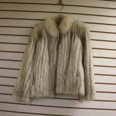 LADY'S FOX FUR COAT, HAVING TW