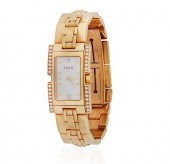 LADY'S FRED 18K DIAMOND WATCHL