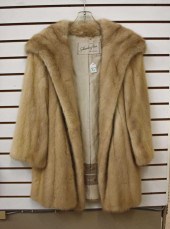 LADY'S MINK FUR COAT, PALOMINO