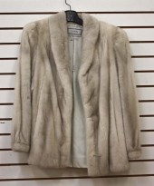 LADY'S MINK FUR COAT, WITH TWO