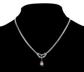 LADY'S PEARL AND DIAMOND PLATI