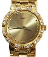 LADY'S PIAGET DANCER 18KT GOLD