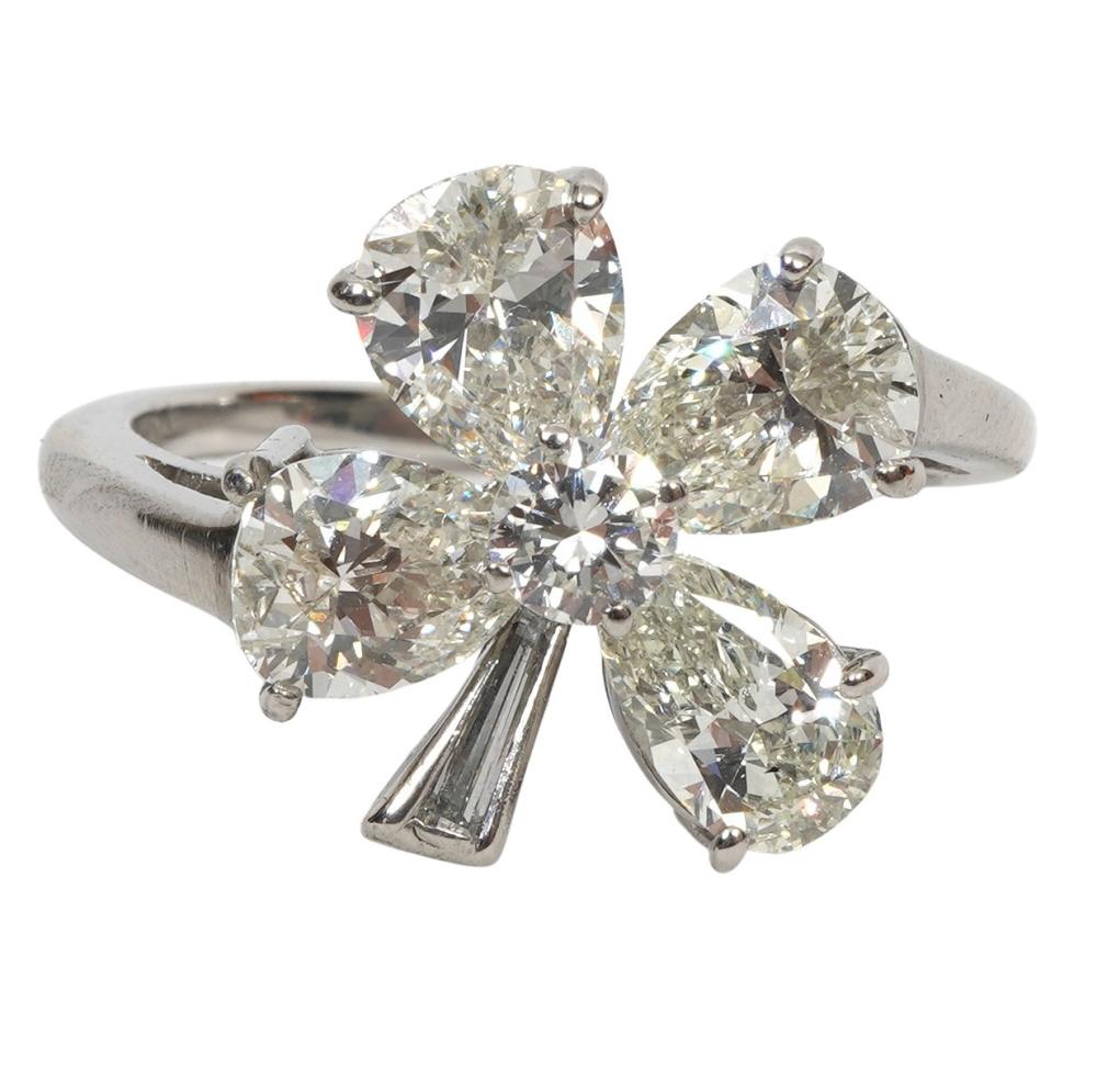 LADY'S PLATINUM AND DIAMOND 4