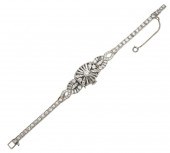LADY'S PLATINUM DIAMOND HAMILT