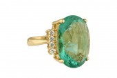 LADY'S RING - One 14K yellow g