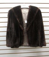 LADY'S SHEARED MINK FUR COAT,