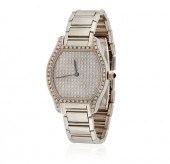LADY'S SONIA B 14K DIAMOND WAT
