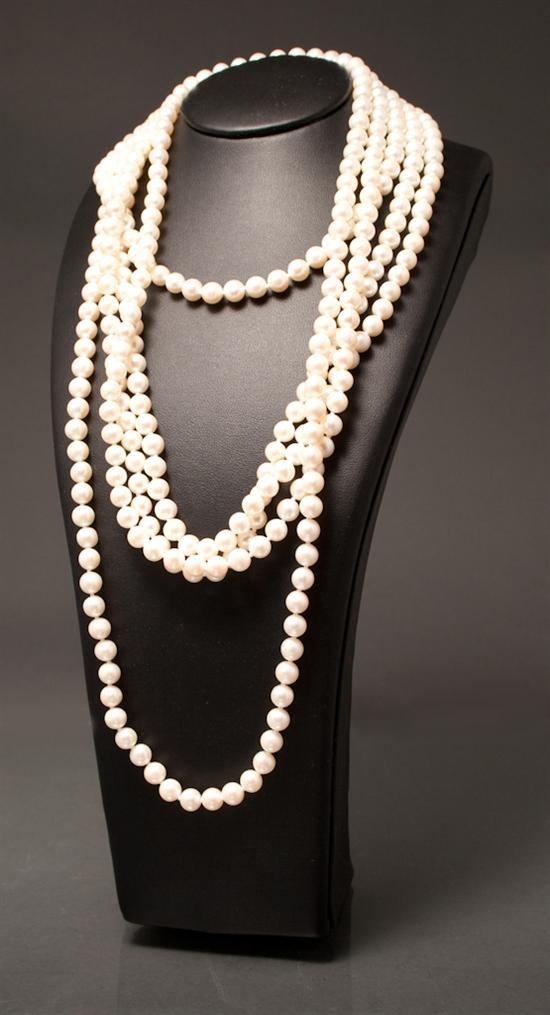 Lady's strand of 6.5-7 mm
