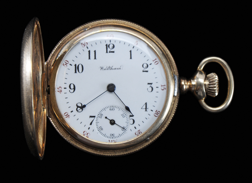 Lady's Waltham Gold Pocket Watch 14