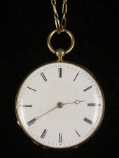 LADY'S WATCH - One 18K gold pe