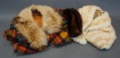 LADY'S WOOL COAT WITH FUR TRIM