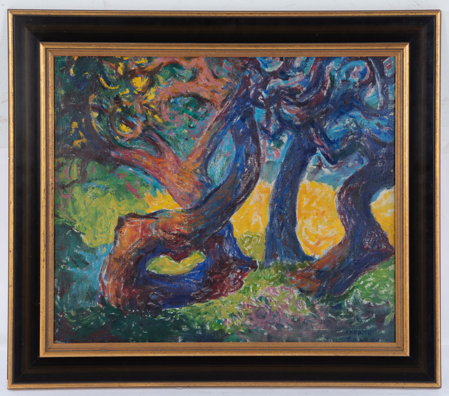 LAERTE BALDINI. FAUVIST FOREST, OIL