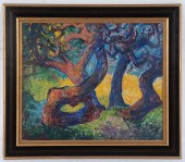 LAERTE BALDINI. FAUVIST FOREST