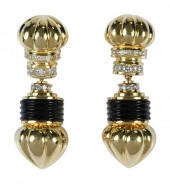 LAGOS 18KT. GEMSTONE EARRINGSe