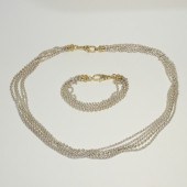 LAGOS CAVIAR S.S. 18K GOLD NEC