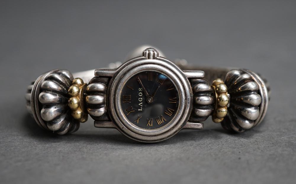 LAGOS CAVIAR STERLING SILVER QUARTZ