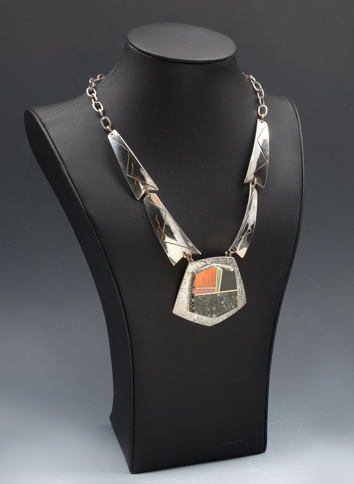 LAGUNA PUEBLO HOPI NECKLACE BY