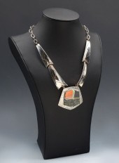 LAGUNA PUEBLO HOPI NECKLACE BY